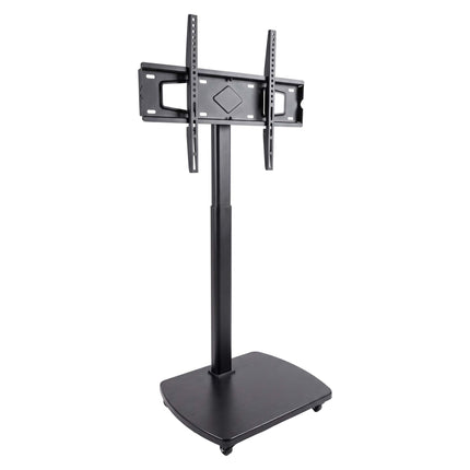 TV Floor Stand 43-75 Inch with Tilt and Swivel, VESA 600x400, Black