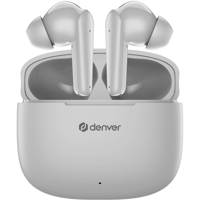 TWE-48GR True wireless Bluetooth headphones with charging case