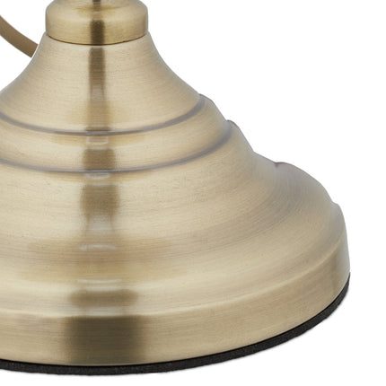 Table lamp white gold