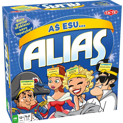 Taktinis stalo žaidimas „Alias I Am“ (lietuvių k.)