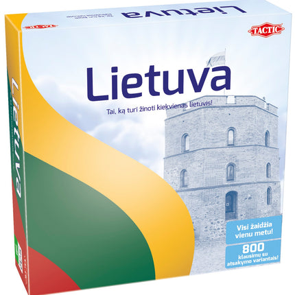 Taktinis stalo žaidimas „Lietuva“ (viktorina)