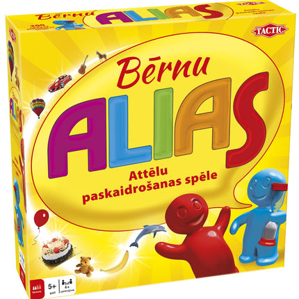 Taktinis stalo žaidimas, dar vadinamas vaikų ir jaunimo žaidimu, latvių kalba.
