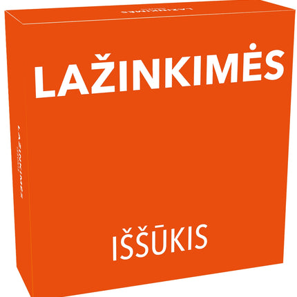 Taktinis stalo žaidimas „Nori statyti?“ (lietuvių k.)