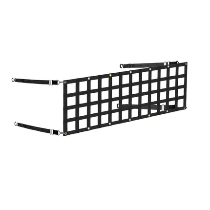 Tailgate Net 60 x 18 In, Truck Bed Cargo Net, 4 Straps