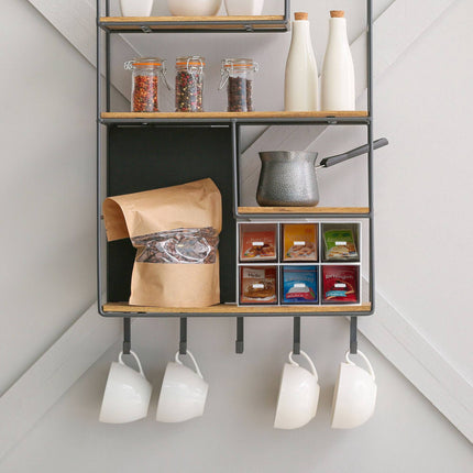 Arbatos laikiklis su 3 skyriais