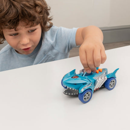 „Teamsterz“ galingas automobilis ryklio formos su šviesomis ir garsu, 12,5 cm