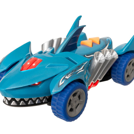 „Teamsterz“ galingas automobilis ryklio formos su šviesomis ir garsu, 12,5 cm
