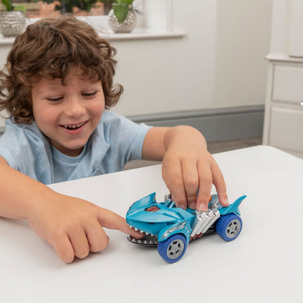 „Teamsterz“ galingas automobilis ryklio formos su šviesomis ir garsu, 12,5 cm