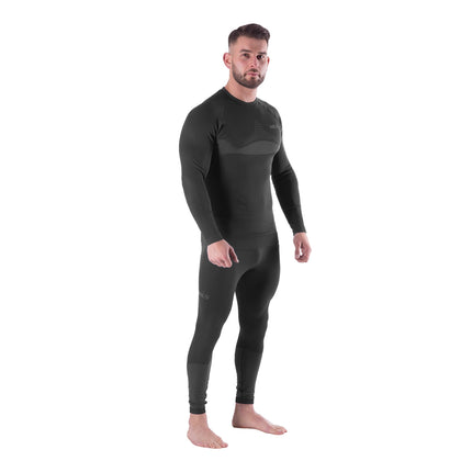 Thermoactive Black Men's Top, 2XL/3XL
