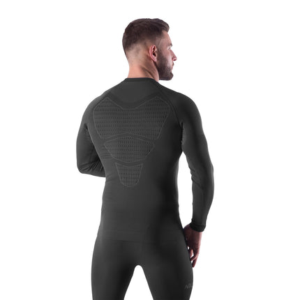 Termoaktyvus apatinių komplektas, juodas, vyriškas, L/XL dydis