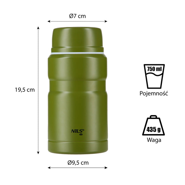 Termosų rinkinys 750 ml - izoliuotas nerūdijantis plienas