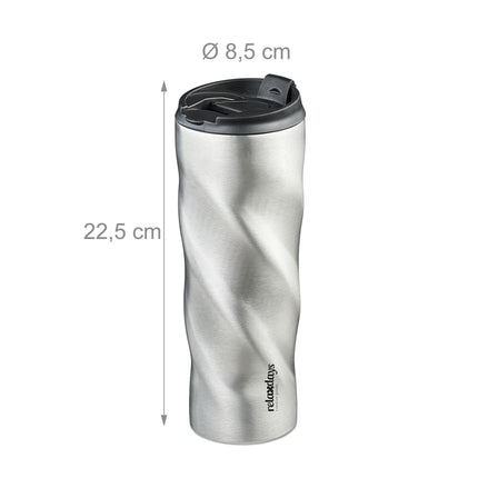 Termosinis puodelis iš nerūdijančio plieno, 500 ml