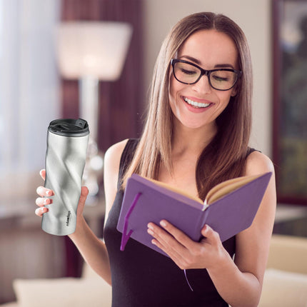 Termosinis puodelis iš nerūdijančio plieno, 500 ml