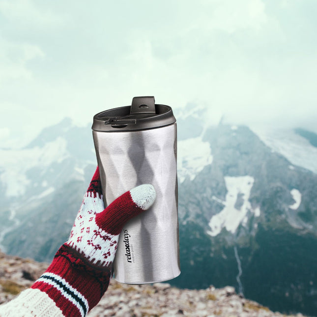 Termosinis puodelis iš nerūdijančio plieno, 350 ml