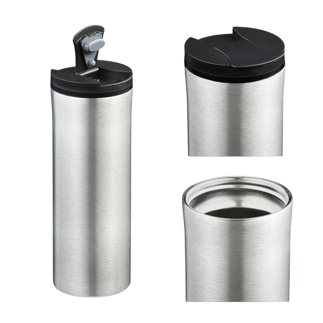 Termosinis puodelis iš nerūdijančio plieno, 400 ml