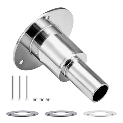 Thru-Hull Exhaust Skin Fitting, 24mm 316 Stainless Steel