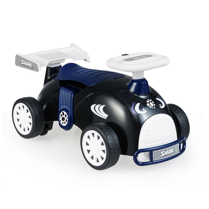 Vaikiškas važiuojamasis automobilis su muzika ir daiktadėže - „Shark Design“