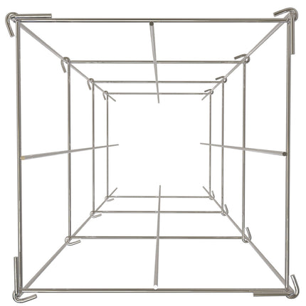 Tomato Cages, 10-Pack, 46 in Square PVC-Coated Steel