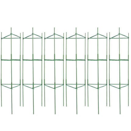 Tomato Cages 6-Pack, 48-Inch Stackable Plant Supports