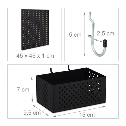 Tool Holder Wall with Accessories