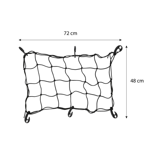 Turistinis tinklas 72x48 cm - lengva stovyklavimo įranga