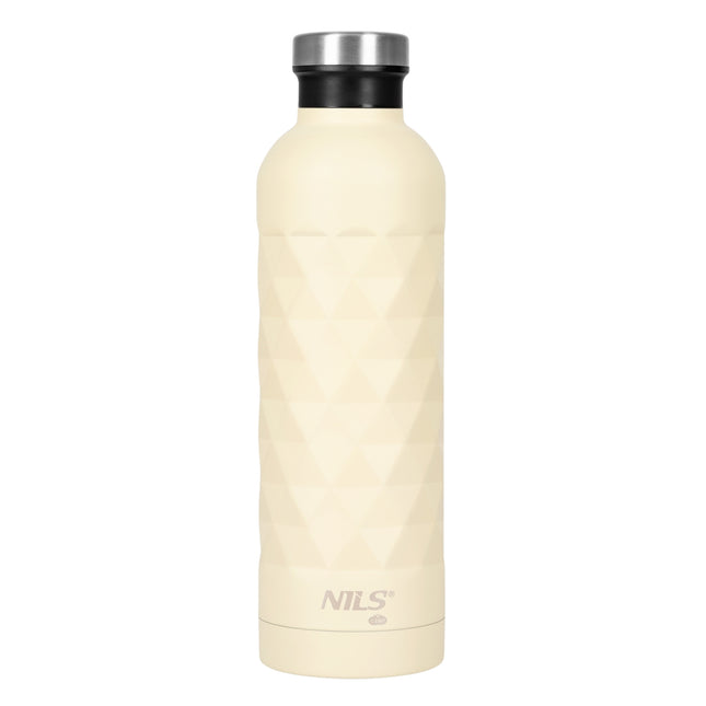 Turistinis vandens butelis 750 ml, smėlio spalvos
