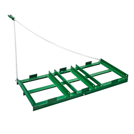 Tow-Behind Drag Harrow, 4 Ft, Adjustable Bars, 72 In Chain