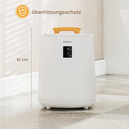 Rankšluosčių šildytuvas 18 l su LED ekranu ir automatiniu išsijungimu