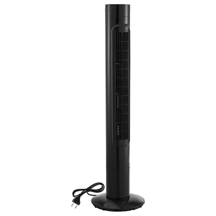 Tower Fan, 50 Oscillating, Remote, 7.5-Hour Timer