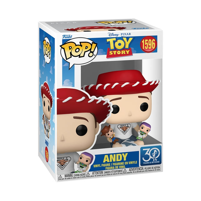 Žaislų istorija Andy Funko Pop! Vinilo figūrėlė, kolekcinis žaislas