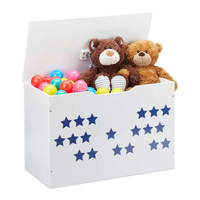 Toy box white