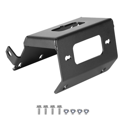 Trailer Hitch Winch Mount 2000–3600 lb, 2-Hole Steel