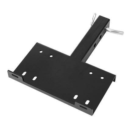 Trailer Hitch Winch Mount Plate, 15000 lb, 2-Inch Receiver