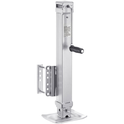 Trailer Jack, 8000 lb, Swivel Bolt-On, 28.5 in Lift