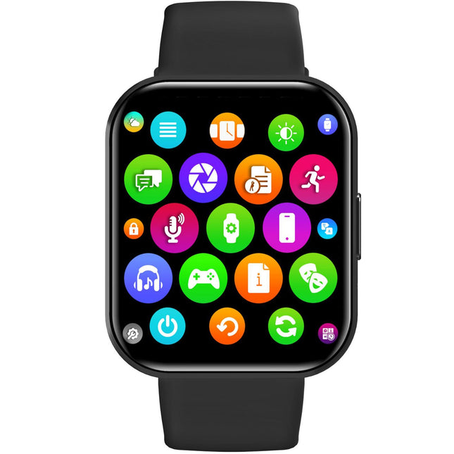 Trainer Ultra Smartwatch with two bracelets Black + Orange