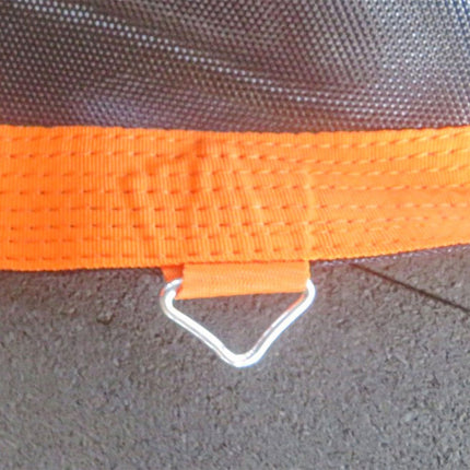 Batuto kilimėlio pakaitalas, apvalus, 3,66 m, polipropilenas, oranžinis