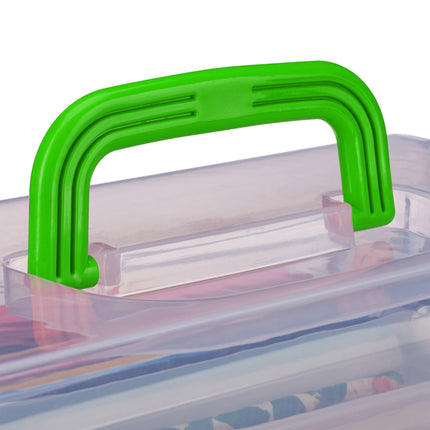 Skaidri plastikinė dėžutė