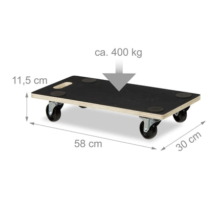 Transportavimo volas su stabdžiu 400 kg