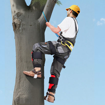 Tree Climbing Spikes Set, Adjustable, Harness, 350 Lb