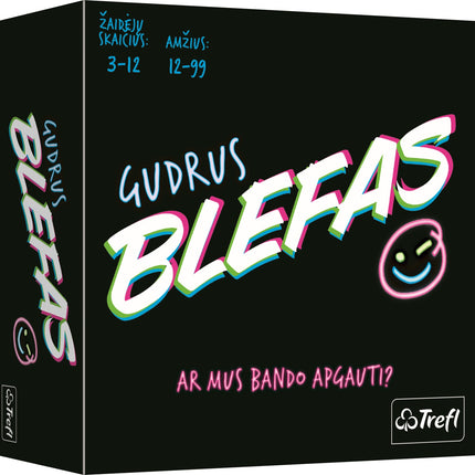 Stalo žaidimas „Trefl“ Dvigubas blefas