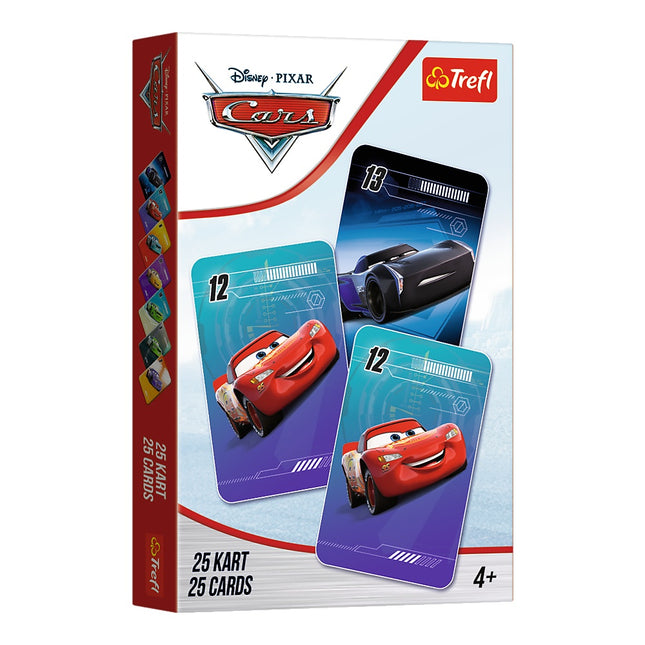 Trefl automobilių kortų žaidimas