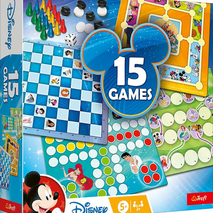 Trefl Disney 15in1 žaidimų rinkinys