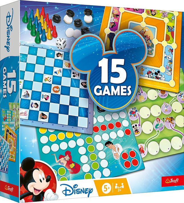 Trefl Disney 15in1 žaidimų rinkinys