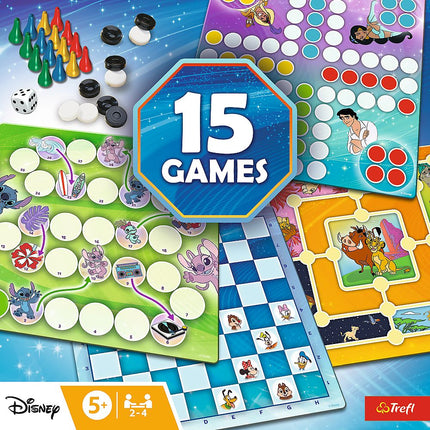 Trefl Disney 15in1 žaidimų rinkinys