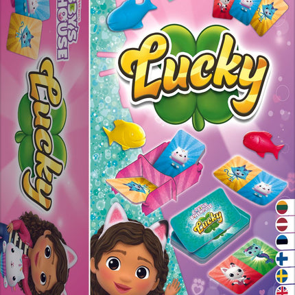 Trefl Gabby´s Lėlių namelio stalo žaidimas „Lucky“