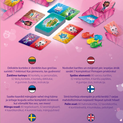 Trefl Gabby´s Lėlių namelio stalo žaidimas „Lucky“