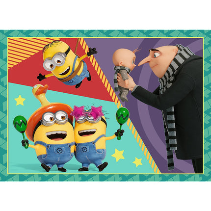 Trefl Minions dėlionių rinkinys 4 viename