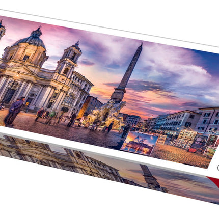 Trefl panoraminė dėlionė Roma, 500 detalių