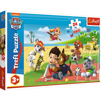 Trefl Paw Patrol Maxi galvosūkis 24 vnt