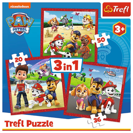 Trefl Paw Patrol galvosūkis 3 viename rinkinys